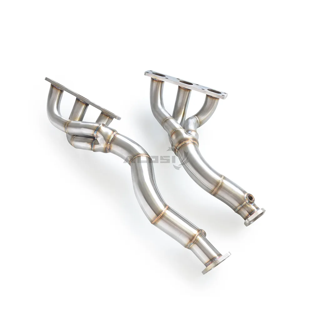 Adequado para BMW X5 E53 M54 3.0 1999-2005 Tubo de escape de aço inoxidável de alto desempenho