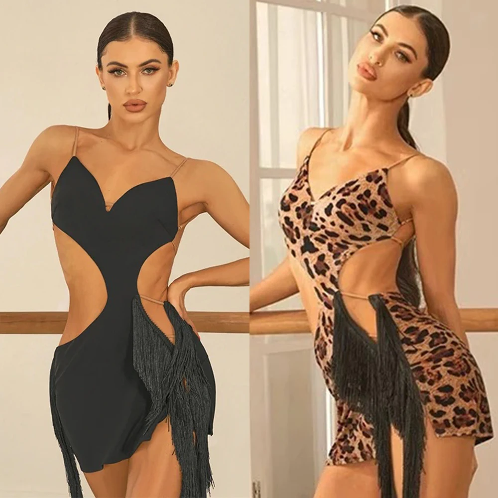 

UK Latin Dance Dress for Women - Designer Style Practice & Performance Wear with Built-in Bra & Shorts Ballroom dance costumes