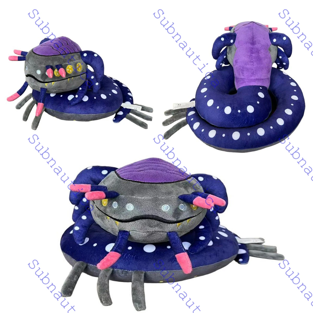 

2025 New Subnautica Cartoon Plush Toy for Home Decor Sofa Snake Doll for Kids Fans Birthday Halloween Christmas Gift