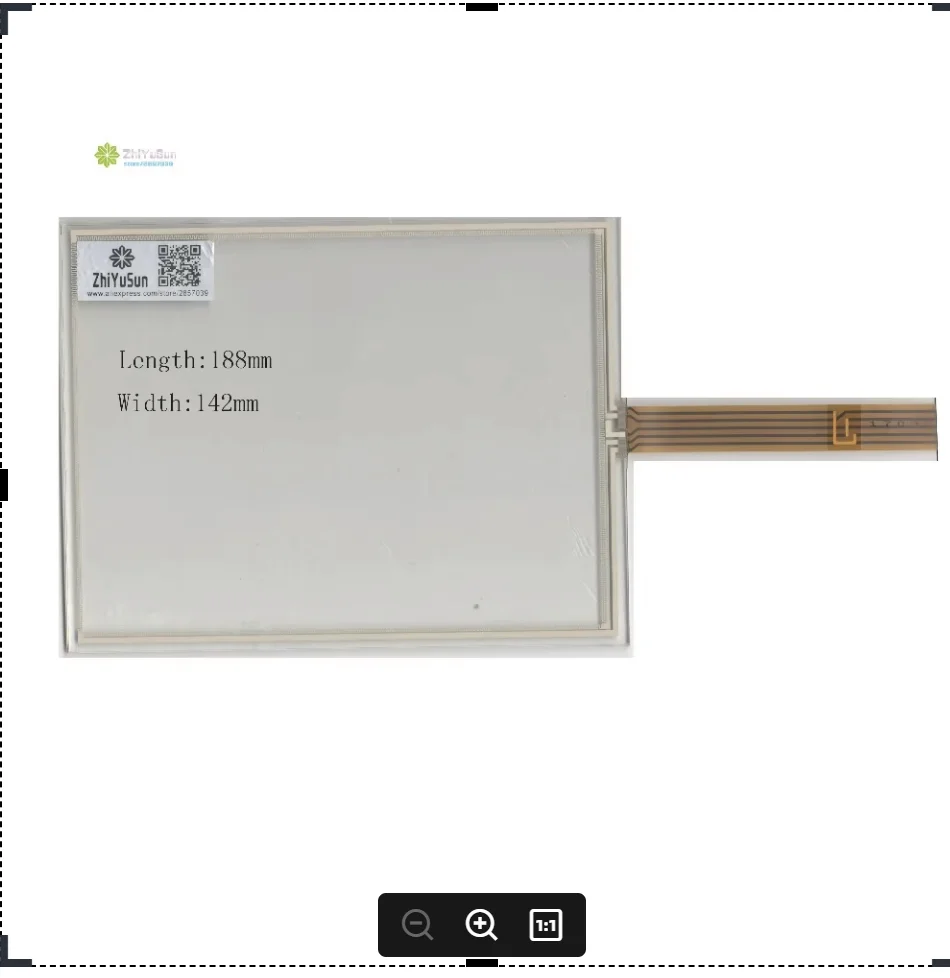 

ZhiYuSun 188mm*142mm 8.4inch 5lines NEW touch screen panel TOUCH glass sensor 188*142 for DVD car touch screen