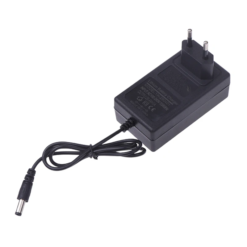 1Pcs  2 Pin EU Plug Fascia Gun Muscle Relaxation Massage Gun Power Adapter Charger Power Supply AC100-240V 50/60Hz