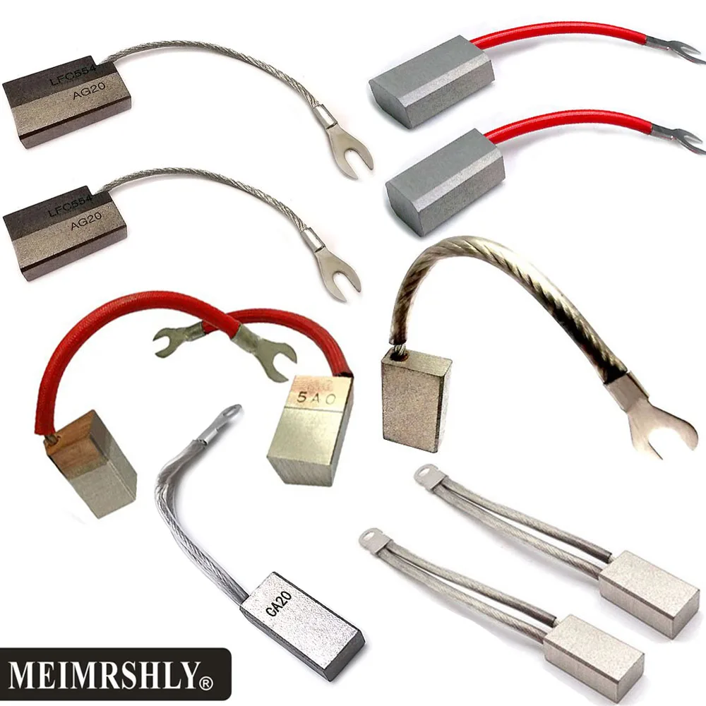 50*20 مللي متر MEIMRSHLY حامل فرشاة كربون بحري حامل فرشاة كربون بحري لآلة التليين