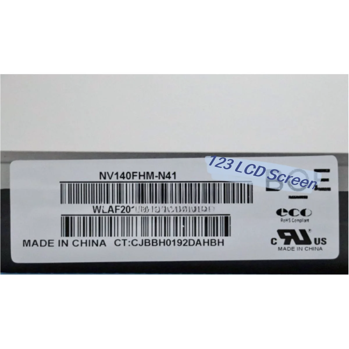 Imagem -03 - Monitore a Tela para o Portátil de Lenovo Lcd Nv140fhm-n41 Ajuste para N140hce-eaa B140han01 Ltn140hl05 T460 T460s T460p 14 1080p 30 Pinos