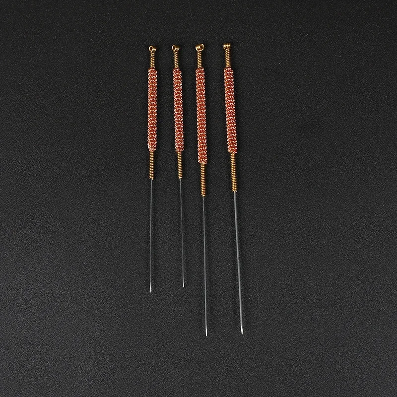 3* 4 Pieces/lot Fire Needles Acupuncture Needle Beauty Massage Needle