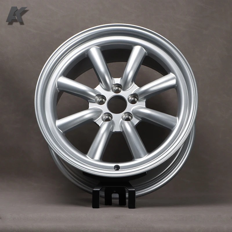 Wangu High Performance 5x100 5x114.3 Forged Engraved Alloy Wheel Customized 5-Hole One Piece Watanabe Rim 15 16 17 Inch