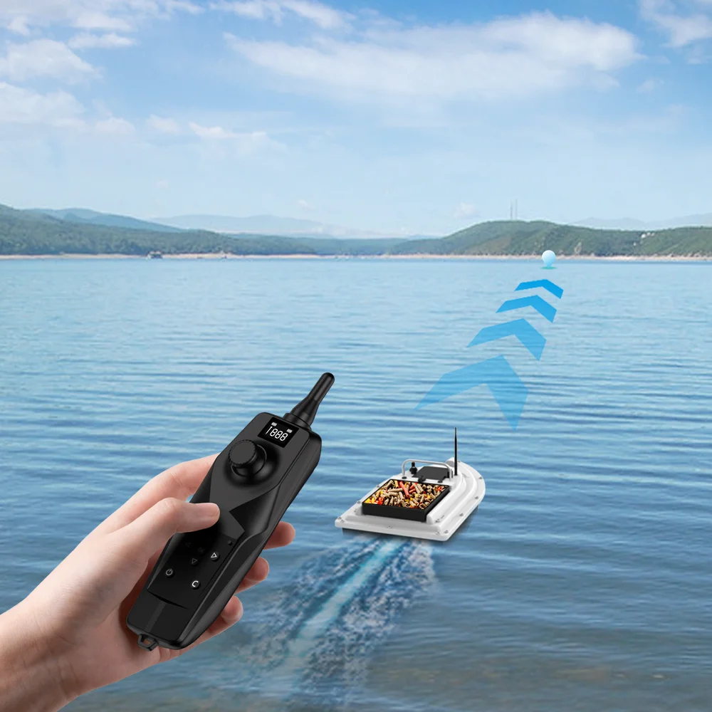 

RC Fishing Bait Boat with GPS and Fish Finder for Fishing Adventures