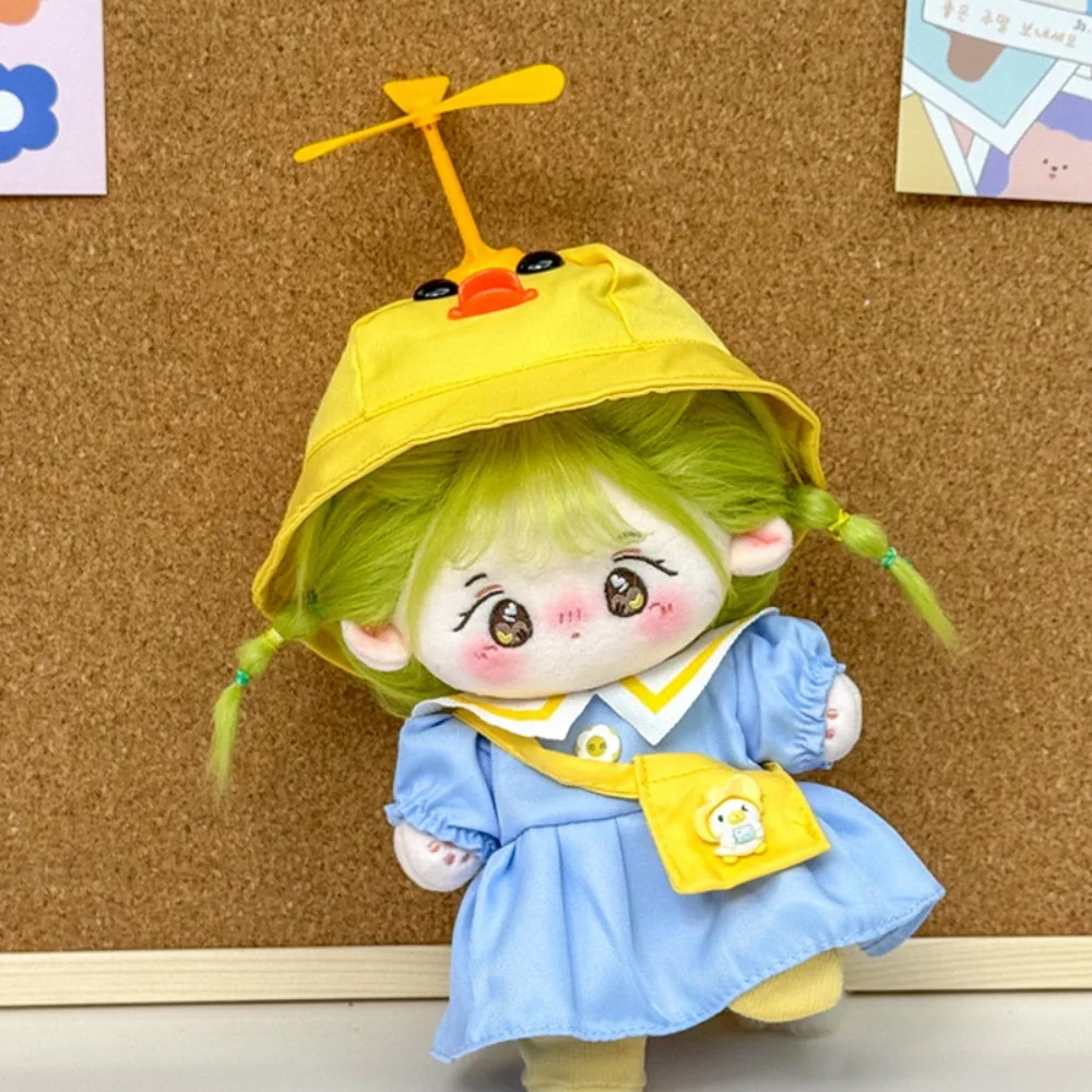 Zubehör 20 cm Baumwolle Puppenkleidung Prinzessin Kleid Gelbe Ente Puppe Lolita Kleid Rock Mehrfarbig