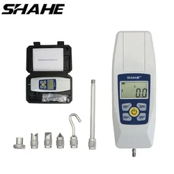 Shahe Digital Force Gauge Push & Pull Tester Meter Mini Dynamometer for Tension & Compression Testing (N, kg, lb, oz)