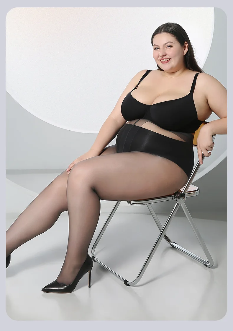Strümpfe in Übergröße, 150 kg, 3D-T-Schritt, fein und weich, willkürlich schneiden, Fett hinzufügen und Strümpfe für Frauen – Detail 11