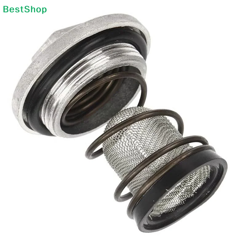 Oil Filter Strainer Drain Screw Seal Ring Spring Kit For 50 80 125 150cc Scooter Moped Motorcycle Engine Repair