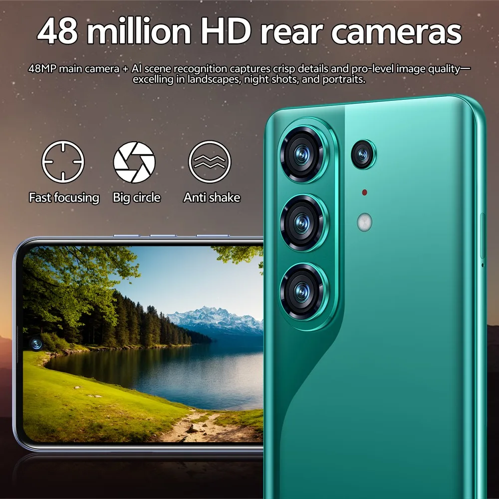 K-Touch Mobile Phones M18 Pro Max Smartphone Android 15 Cell Phone 7.3 Inch Face Unlock 8000mAh Battery 5G Dual SIM 16+48MP Camera Global Version Cellphones