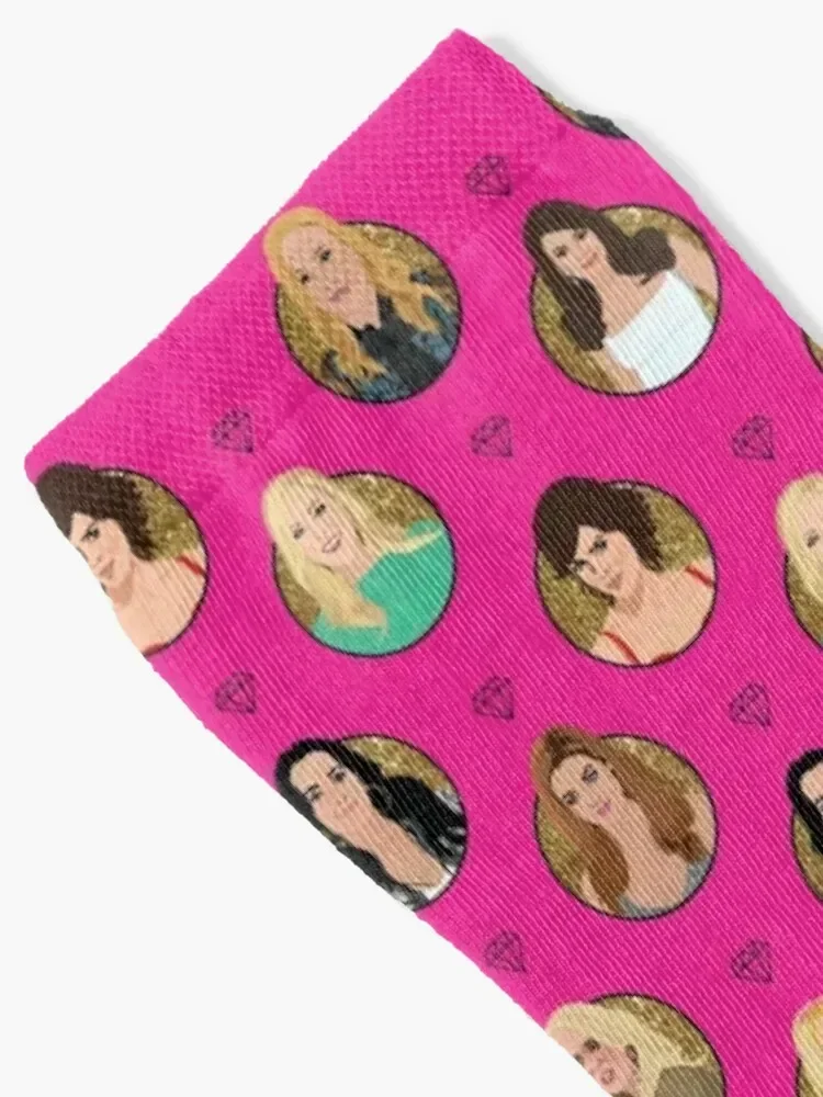 Real Housewives of Beverly Hills All Stars (RHOBH) Socks kawaii essential moving stockings Non-slip Men Socks Women's