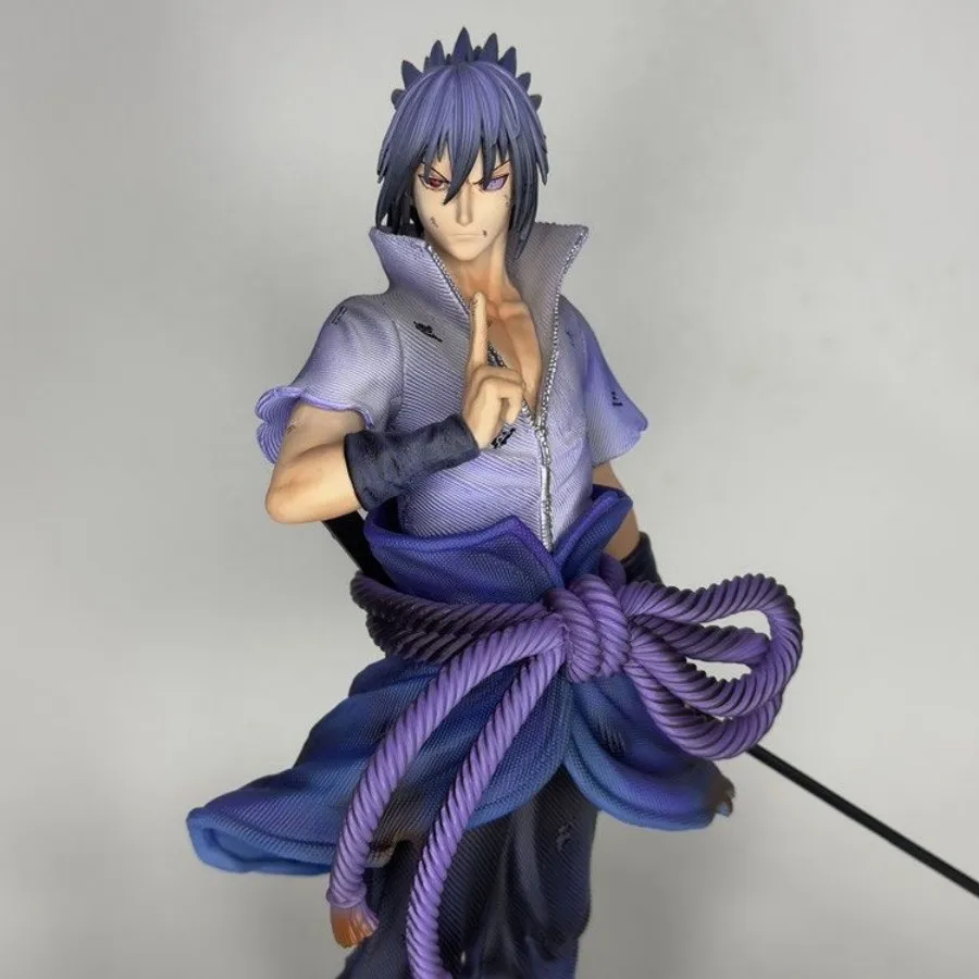 

Popular Exquisite Cute Naruto Uchiha Sasuke Model 33cm Collectible Anime Collection Gift for Fans
