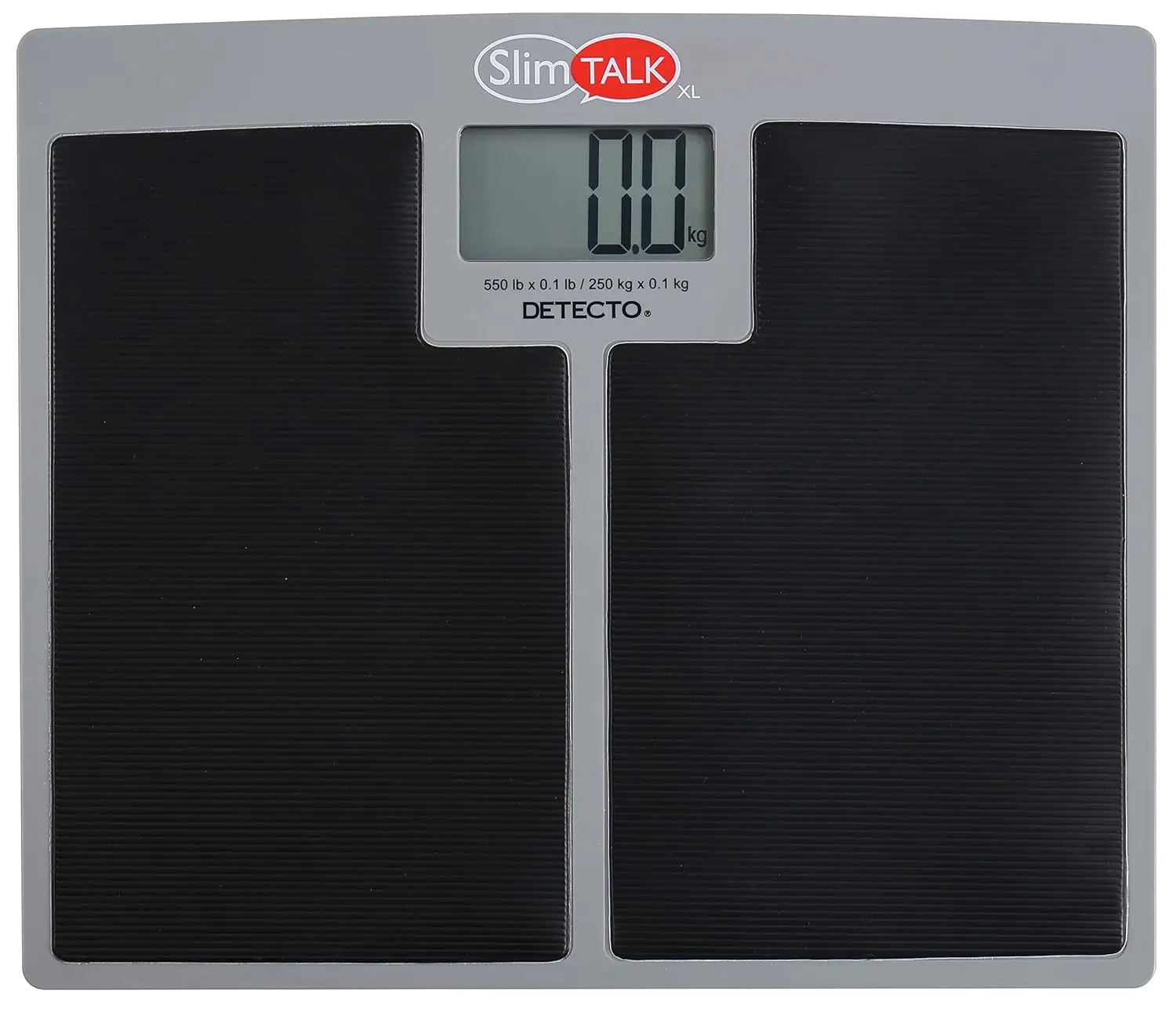 

Talking Bathroom Scale with 550lb Capacity, Slim Design for Home Health