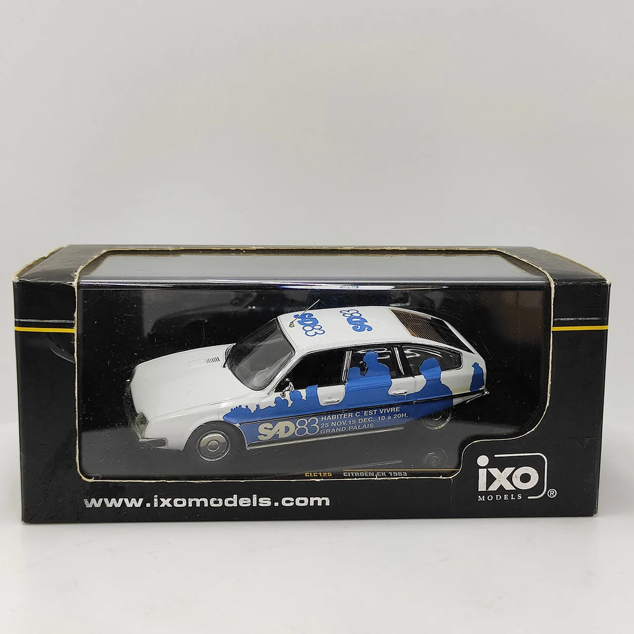 

Дефект поверхности краски, литой под давлением IXO, масштаб 1:43, CITROEN CX 1983, SAD-салон, модель автомобиля из сплава, Коллекционная игрушка, подарок, сувенирный дисплей