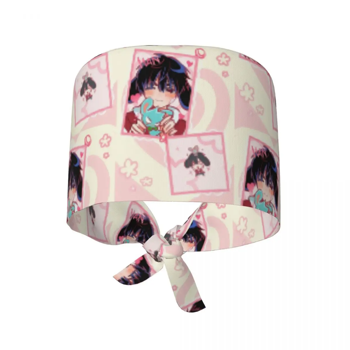 Werken Cap Voor Unisex Vrouwen Alien Landschap Verpleegster Hoed Meme Verstelbare Scrub Caps Mode Lang Haar Grafische Medische Cap