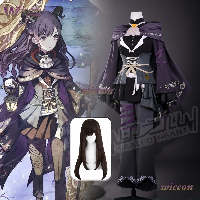 YUm Projeto SEKAI Hinode Emina Hermit Traje Cosplay Jogo Autêntico Réplica Roupa Férias Edição Especial Lolita Jirai Kei