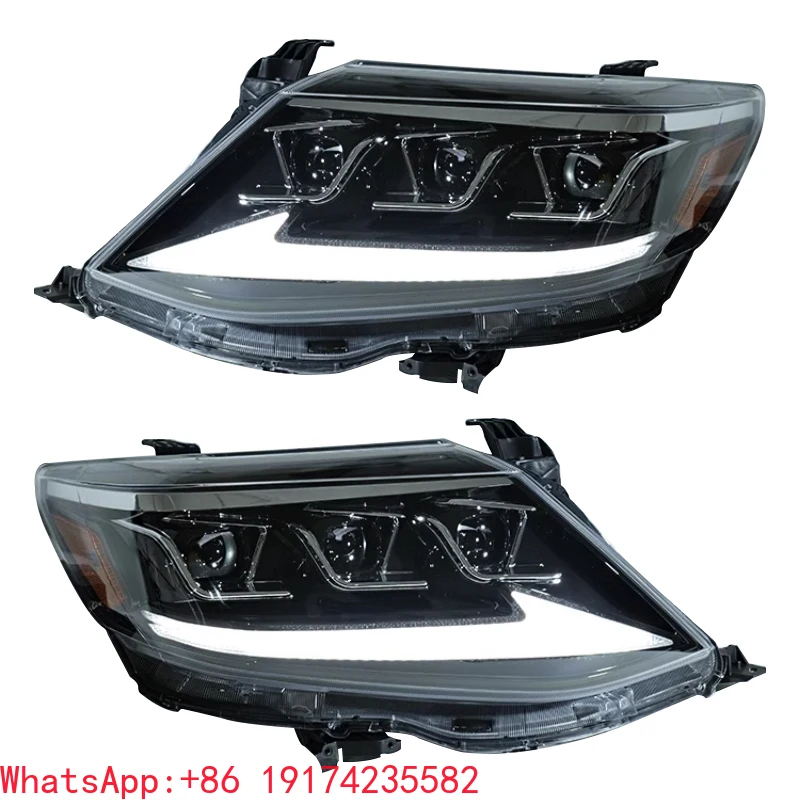 

For Toyota Fortuner 2011 2015 Led Headlights Head Lights Upgrade Headlamp Head Lamp Car Auto Lighting Systems DRL