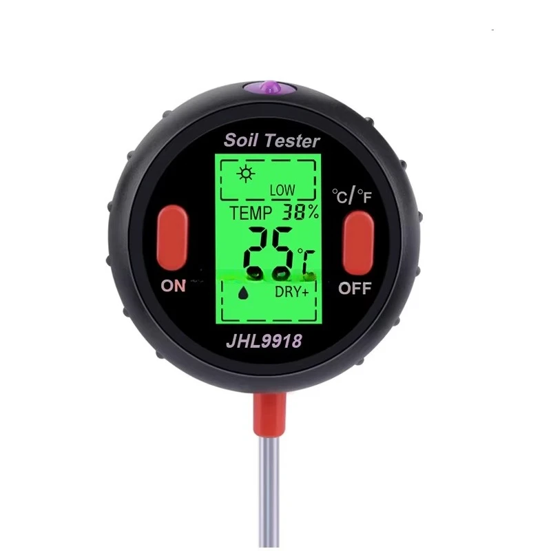 Soil Ph Meter Soil Gauge Sunlight Intensity Tester