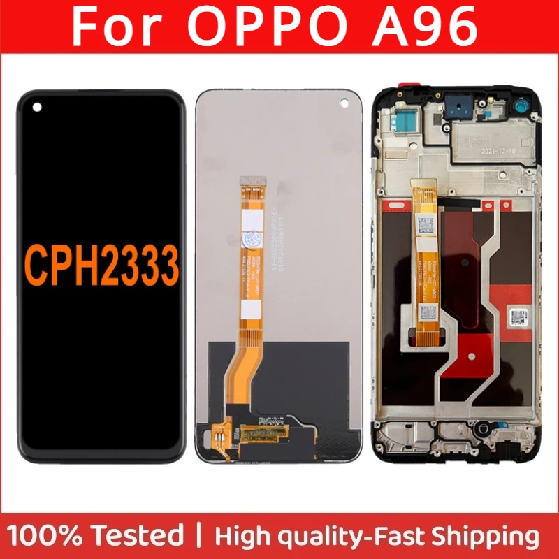 

IPS 6.59'' For OPPO A96 CPH2333 LCD Display Touch Screen Digitizer Assembly