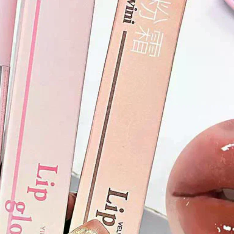 Cappuvini batom líquido macio de veludo macio, creme nude fosco espelho brilho labial à prova d'água de longa duração para bochecha