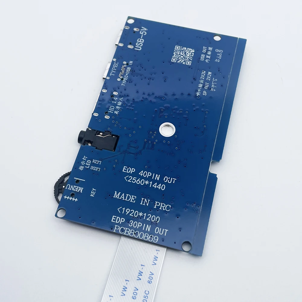 Płyta sterownicza LCD eDP 40 pin 2K /30p 1920X1080 dla B101EAN01.8 N116BGE LP160WQ1 LP097QX01 type-c/mini hdmi wejście sygnału