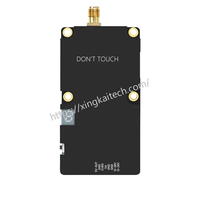 1700-2000mHz 10W 80CH VTX Transmitter for FPV Racing Drone with Mode Built-in Fan Adjustable High Power Video Transmitter