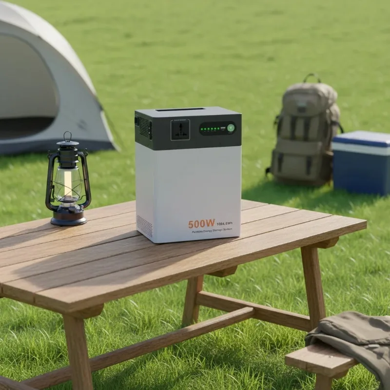 

Портативная энергобатарея 1004.8Wh, аварийный аккумулятор Lifepo4, солнечная электростанция 500Вт, портативный генератор для дома и кемпинга