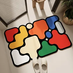 Diatom mud mat Modern bathroom mat toilet easy to take care of absorbent mat household bathroom door quick dry non-slip mat