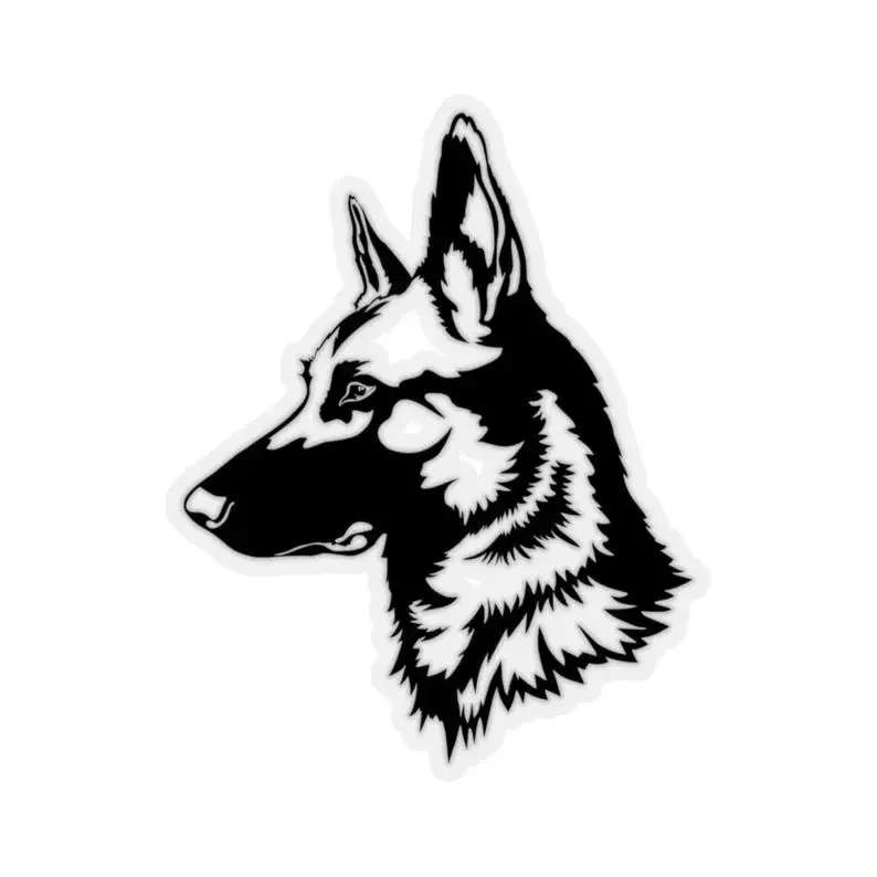 Car Stickers Personality Belgian Malinois Vinyl Decals Car Motorcycle Bumper Body Rear Window Decorative Decal,13cm*13cm