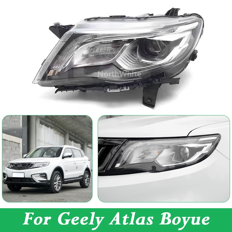 Headlamp Head Lamp Head Light Assembly For Geely Atlas Boyue 2016-2019