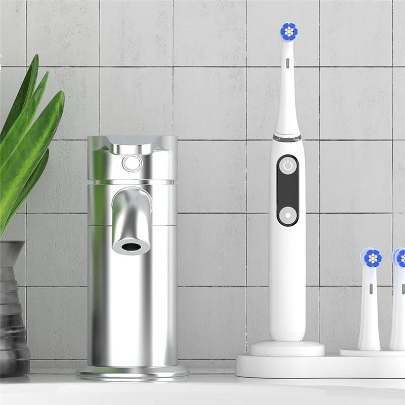 ABRS-soporte para cepillo de dientes para Oralb IO3 IO4 IO5 IO6, estante para cepillo de dientes eléctrico EB17, soporte de almacenamiento para cabezal de cepillo con vaso para polvo