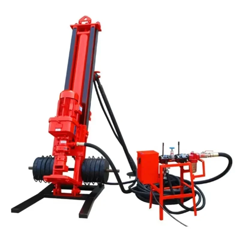 

Small Full Pneumatic Fy 300 Pneumatic Dth Drilling Rig 100M Dth Drilling Machine