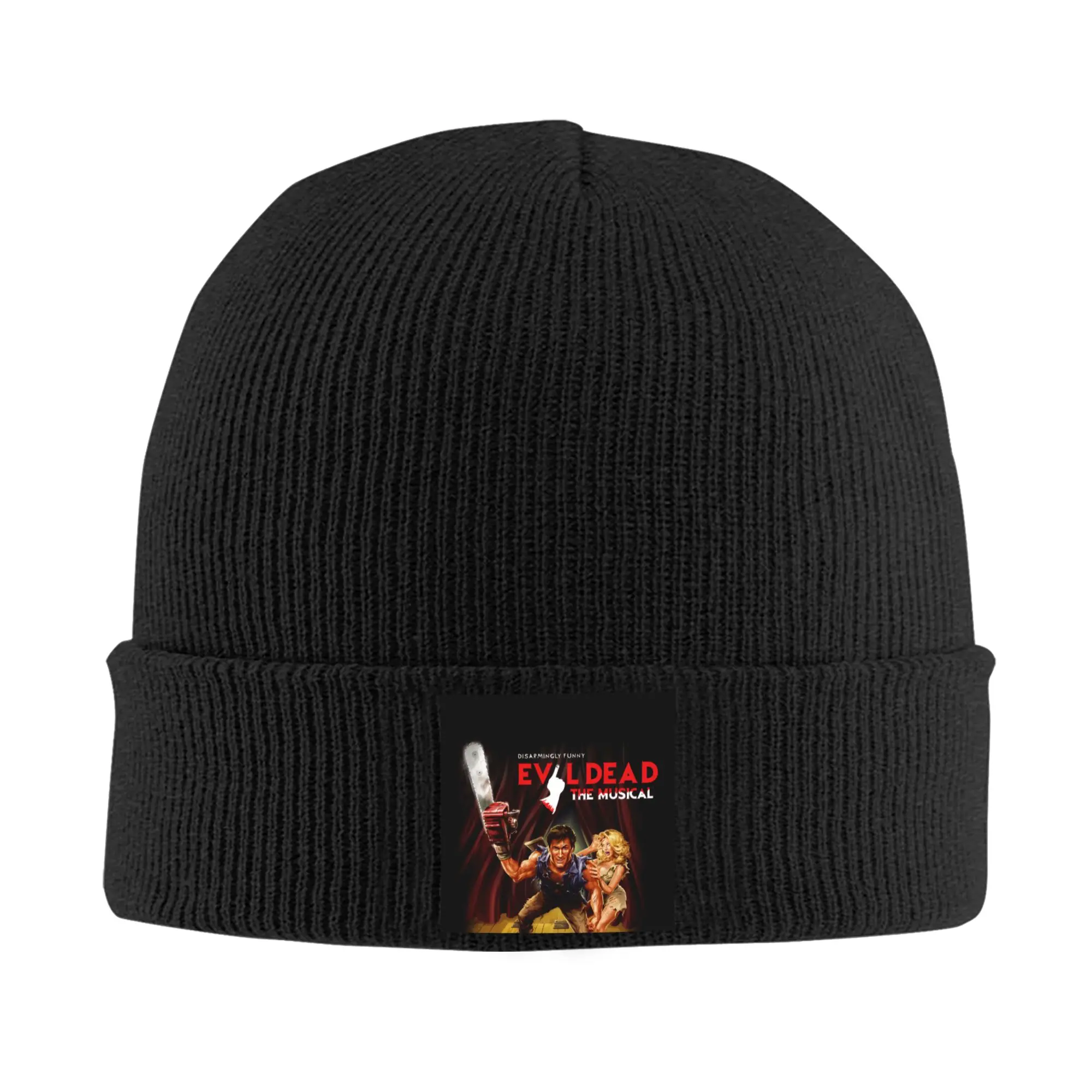 Halloween Evil Dead Skullies Beanies Caps Unisex Winter Warm Knitting Hat Adult Horror Movie Film Bonnet Hats Outdoor Ski Cap