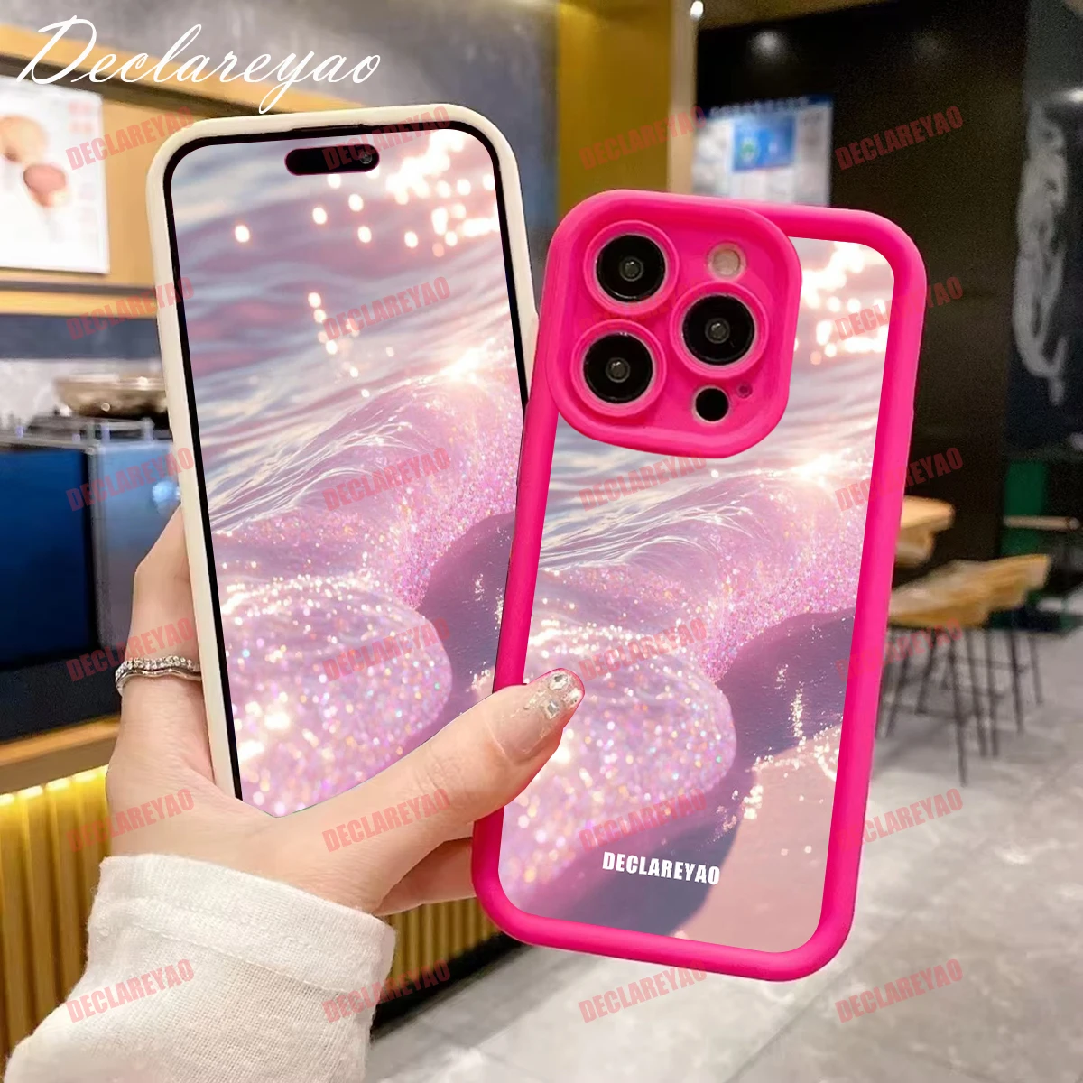 DECLAREYAO Matte Light Slim TPU Soft Coque Untuk Redmi 12 Prime K40S A5 K Speed Note 11T 14R 60 8 13R K60 SE Case Cover Tahan Guncangan