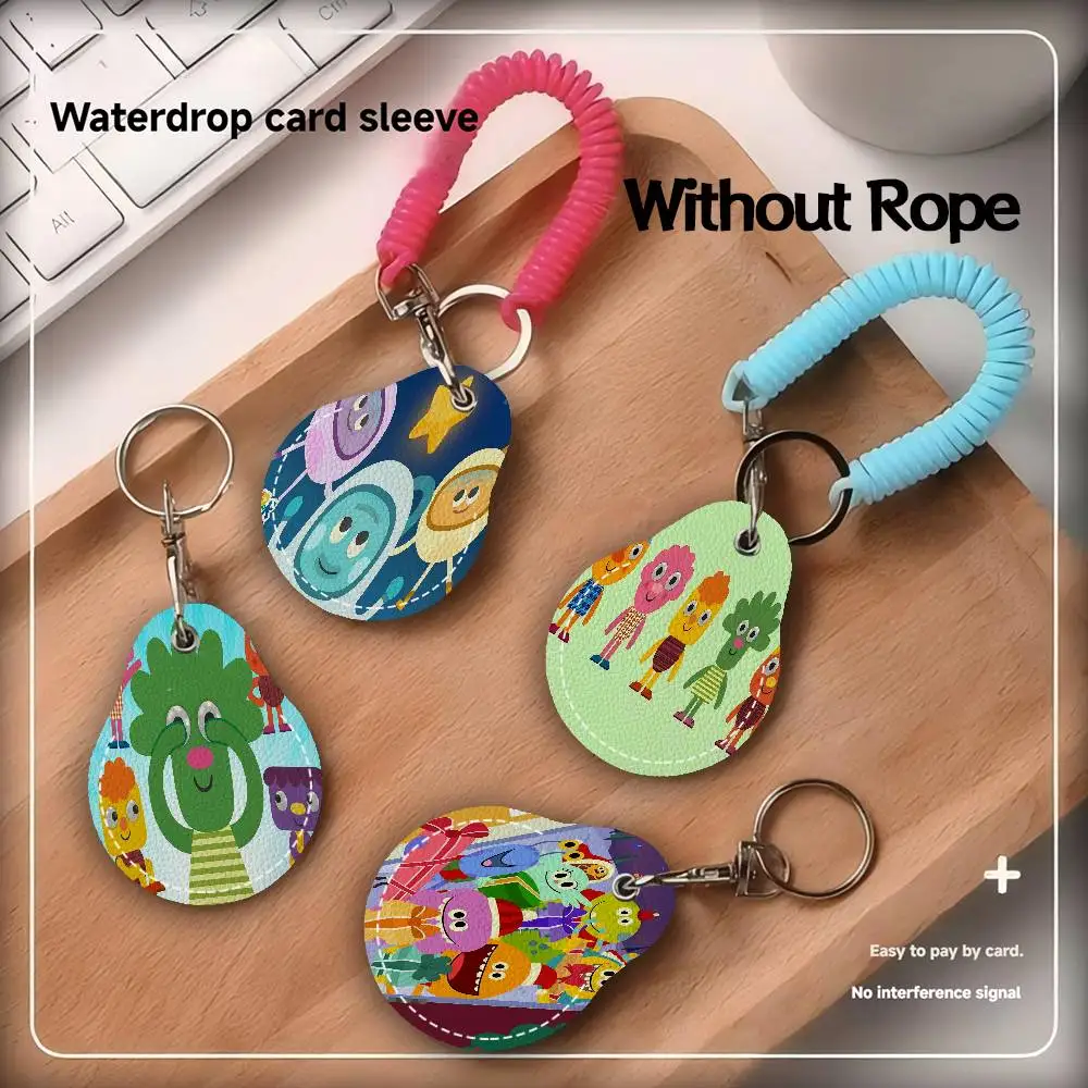 S-Super S-Simple Songs Waterdrop Aped N Acc حامل بطاقة التحكم للمركبات النقل العام المفاتيح الغطاء الواقي