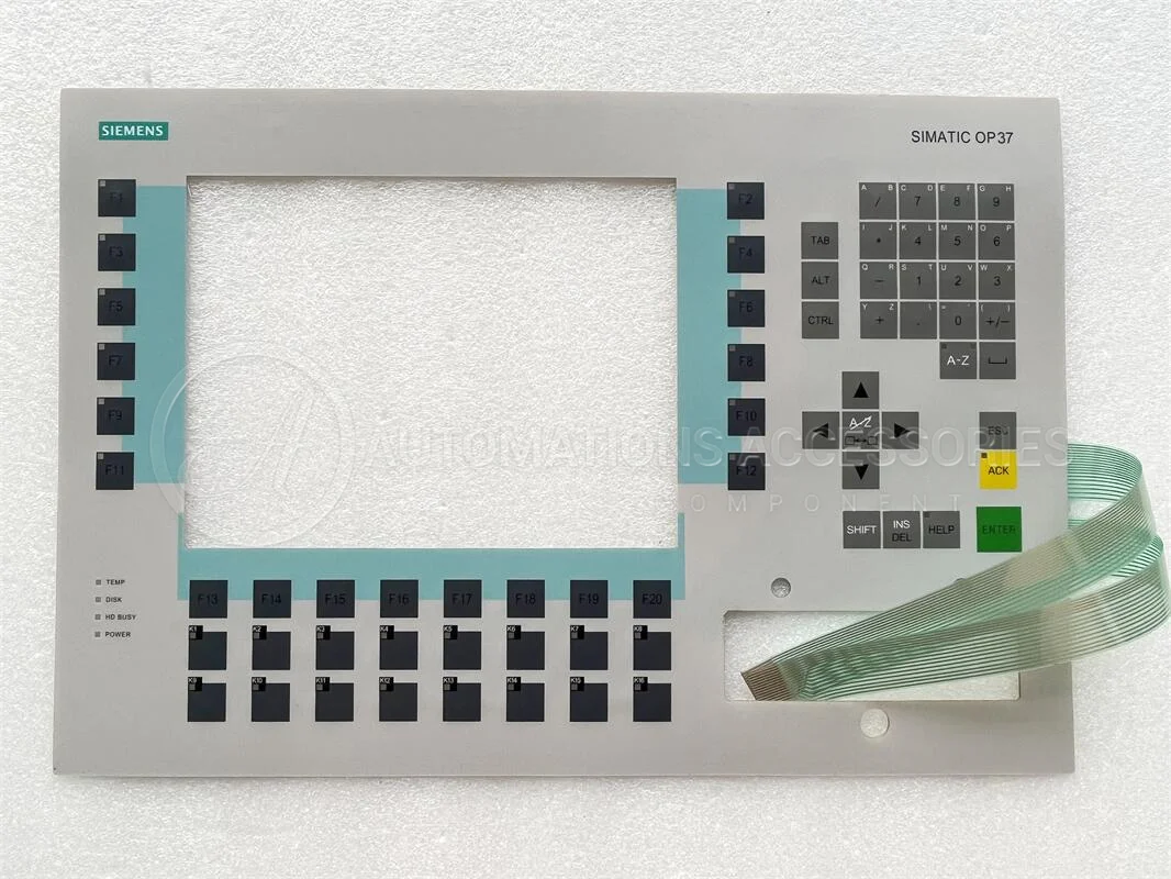 Nowy dla OP37 6AV3637-1LL00-0AX0 membranowa klawiatura 6AV3637-1LL00-0AX1 membranowa klawiatura przycisk