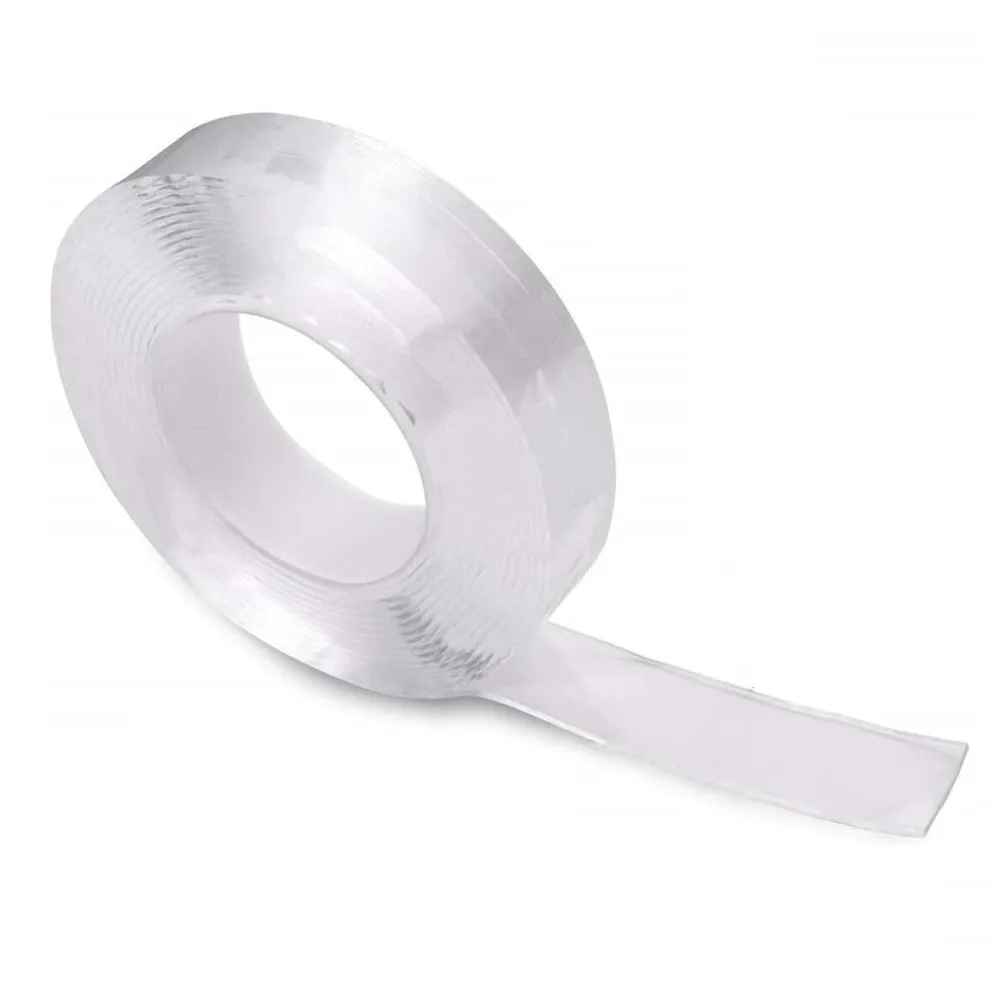 Ultra-strong Double-sided Adhesive Nano Tape Clear Removable Waterproof Extra 1-5mStrong Sticky Strip Heavy-duty Two Side Tape