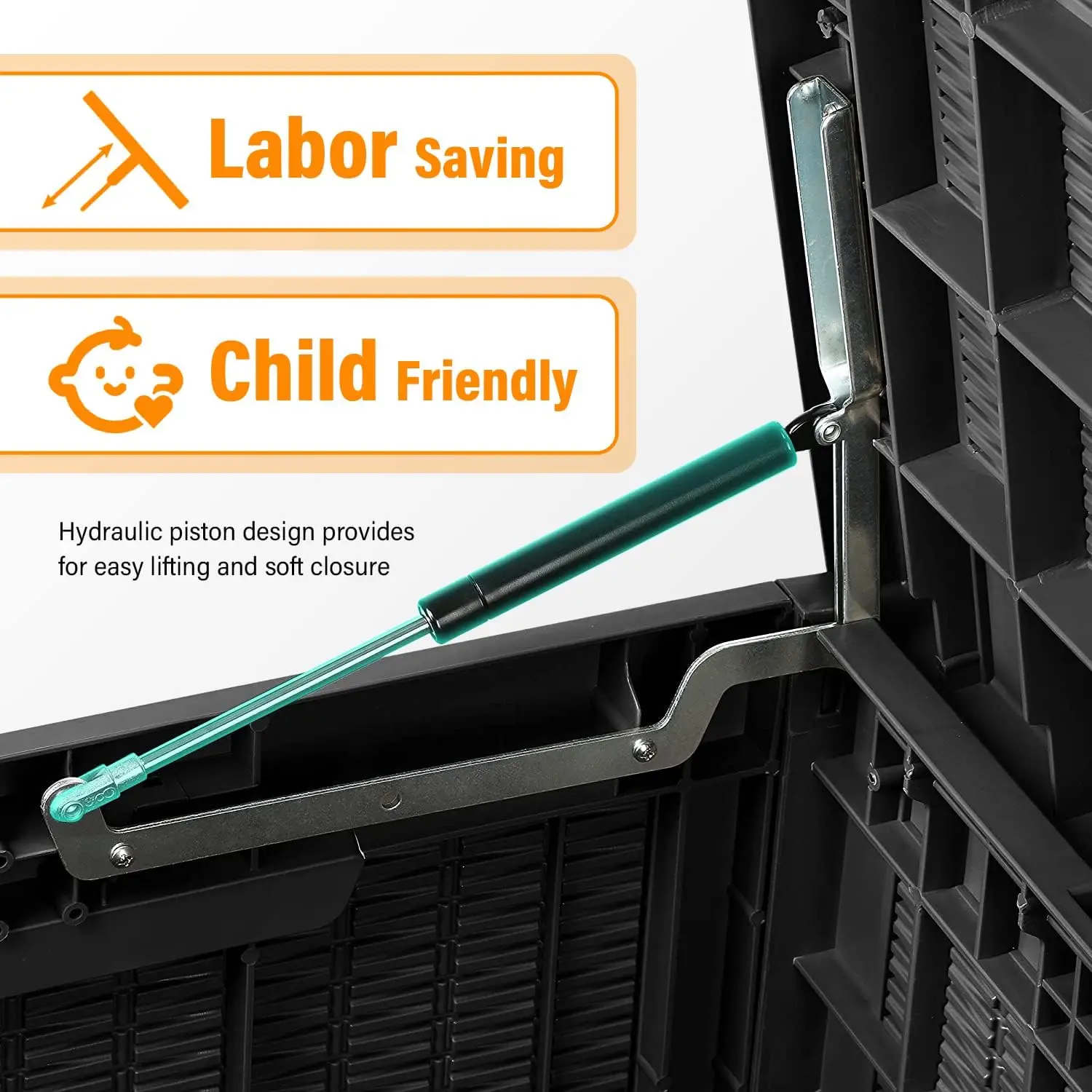 Deck Box Multifunctional Waterproof Outdoor Storage Storage Box Bench with keyhole for Indoor/Outdoor Garden Pool Patio Storage