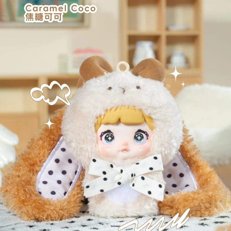 2025 original nommi bebê querida coelho série v8 boneca de vinil kawaii na moda caixa cega tendência brinquedo pingente coletive presente surpresa