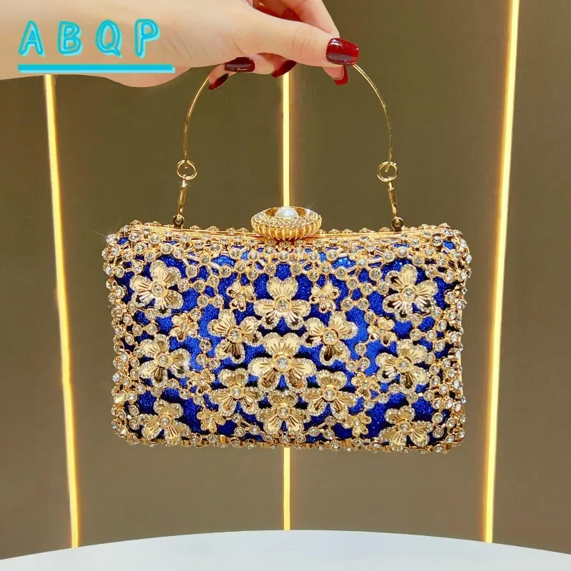 New Dinner Clutch Bag Luxury Brand Dinner Party Clutch Bag Diamond Shining Fashion Women's Shoulder Messenger Bag High Quality
