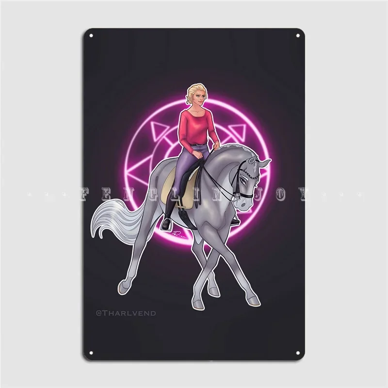 Anne And Concorde From Starshine Legacy Metal Sign Cinema Kitchen Customize Garage Club Painting Décor Tin Sign Poster