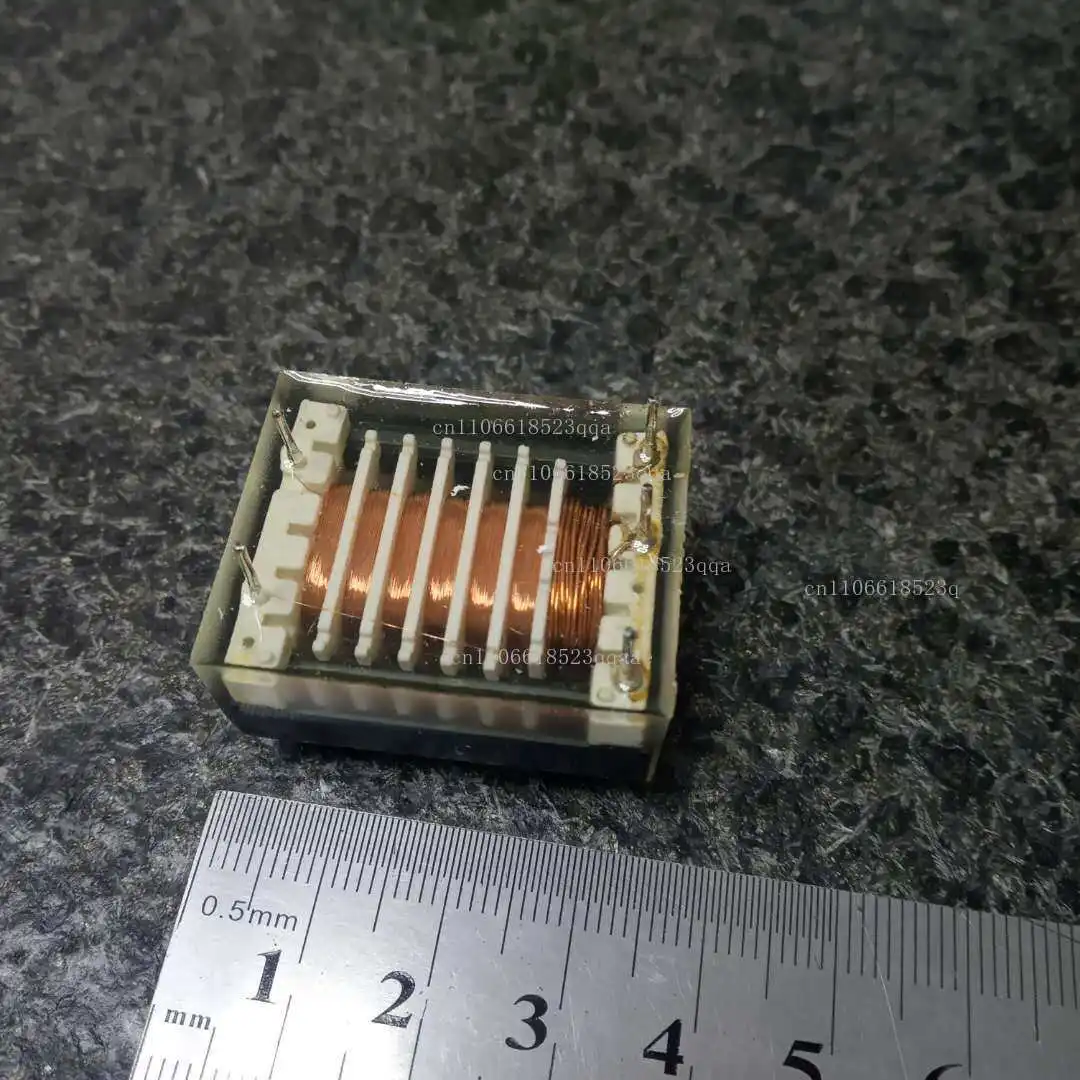 Inductor 9H turns ratio 70:3000 square 5-pin transformer resin potting waterproof boost high voltage package 30W