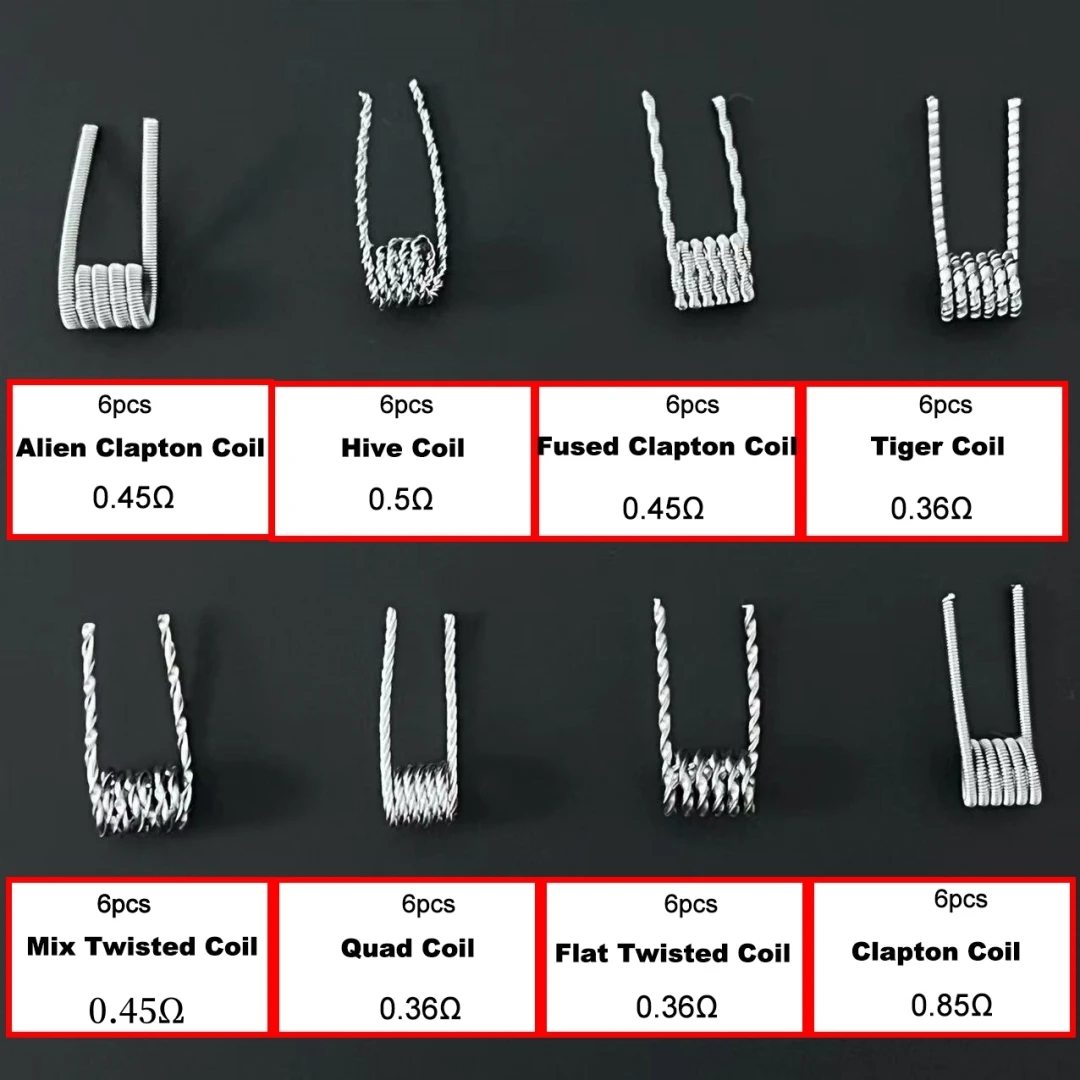 

Iron Chrome Aluminum Hot Spring Hybrid Heating Element Various Gauges Prebuilt Performance Solidering Coil To Auto Repair Tools