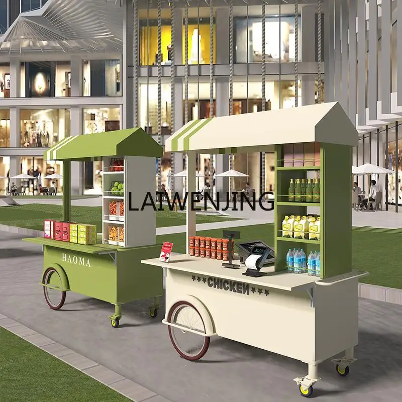 

SGF night market commercial stall car outdoor mobile display cart