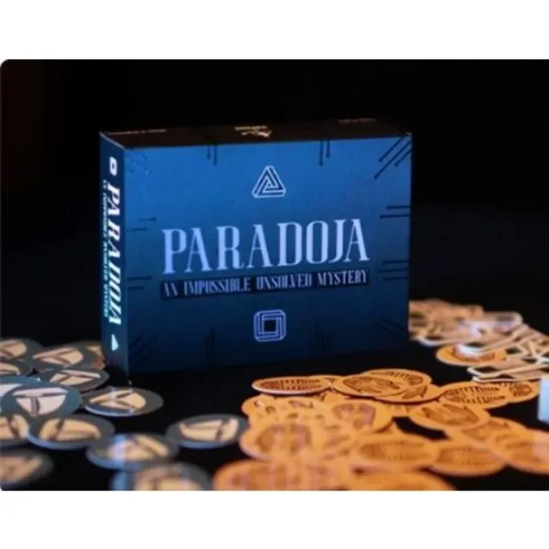 Paradoja Gimmicks By Michel Card Magic Tricks Illusions Close Up Magic Props Fun Poker Deck Magia Magician Street Mentalism Fun