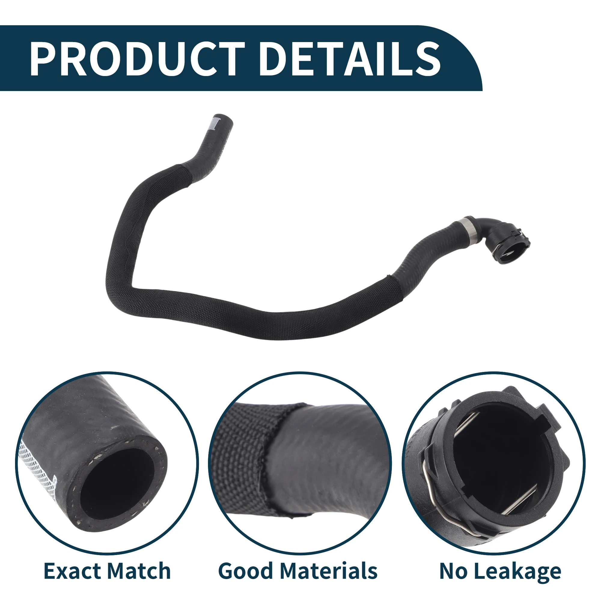 

Шланг радиатора UXCELL для Audi A6 2006-2011 No 4F0121109F Резиновый нижний шланг радиатора