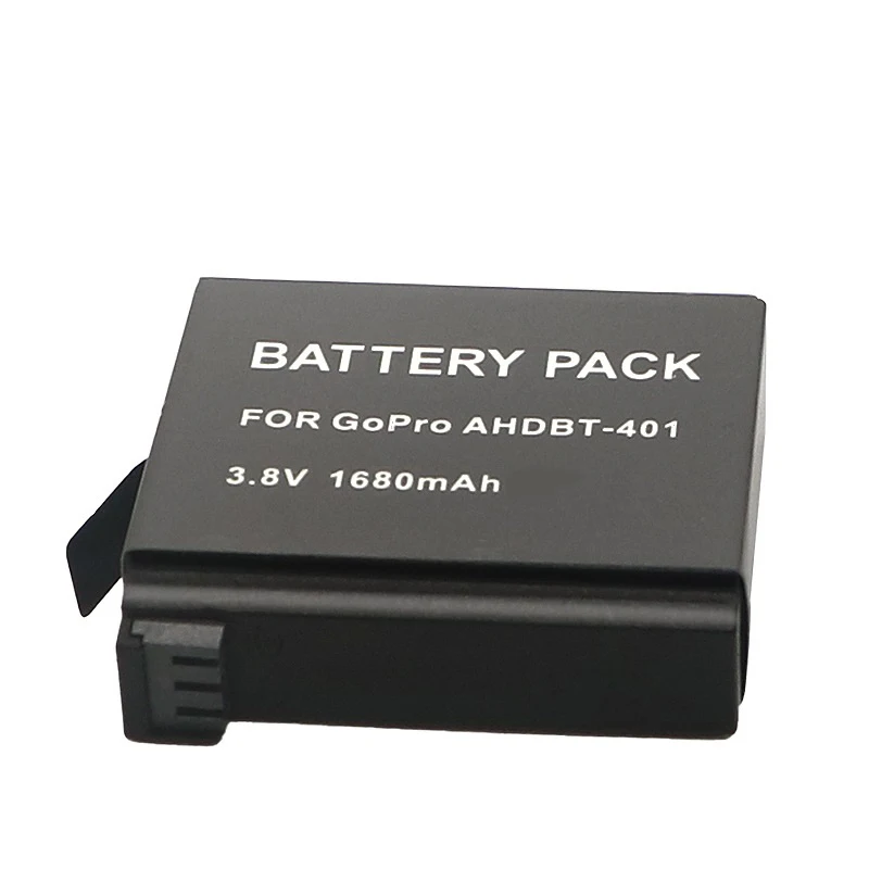 1680mAh AHDBT-401 Hero4 Battery for Gopro Hero 4 Batteries Go Pro Hero4 bateria AHDBT 401 Action camera Accessories battery