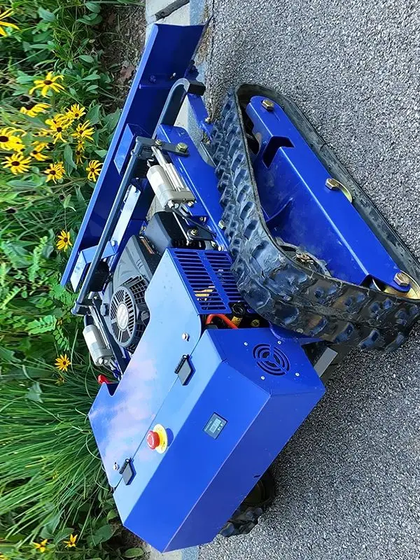 Maßgeschneiderter, null umdrehender, hocheffizienter Rasenmäherroboter mit Fernbedienung, aufgerüstet auf einen Hochleistungs-Mäherroboter