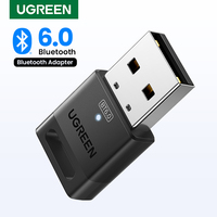 UGREEN Bluetooth Adapter USB Bluetooth 6.0 5.4 for PC Dongle Wireless Mouse Keyborad Music Audio Receiver USB Transmitter